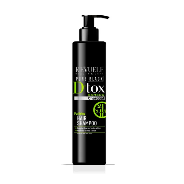 Φωτογραφία προϊόντος: Revuele Pure Black Purifying Hair Shampoo Σαμπουάν Μαλλιών 335ml