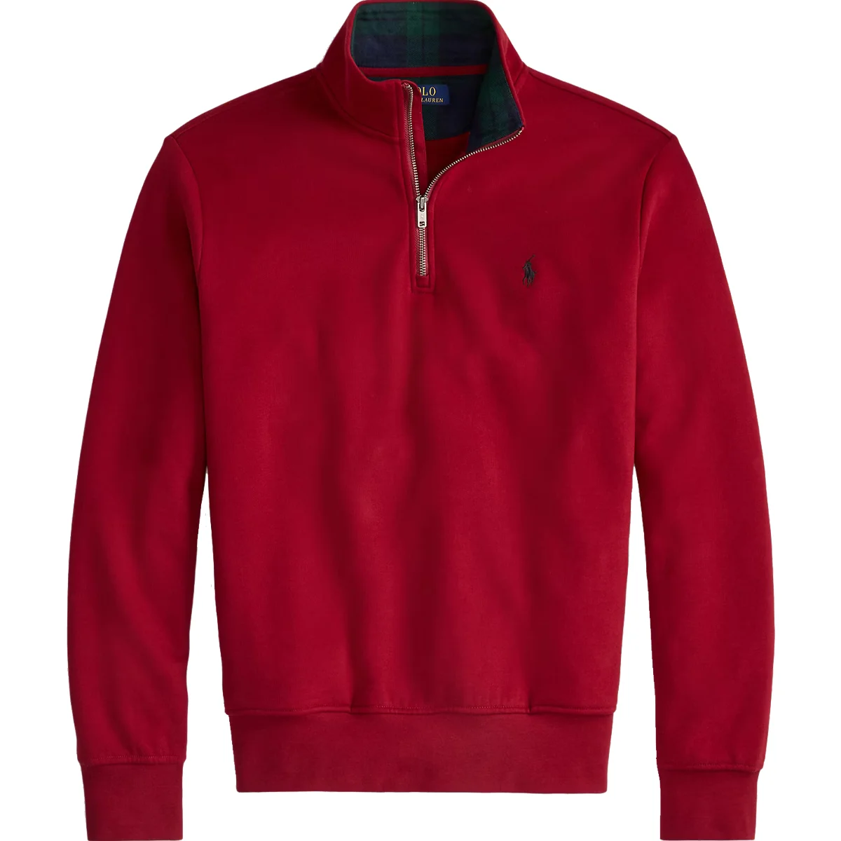 Φωτογραφία προϊόντος: POLO RALPH LAUREN - THE RL FLEECE QUARTER-ZIP SWEATSHIRT - 710981468-002 HOLIDAY RED Κόκκινο