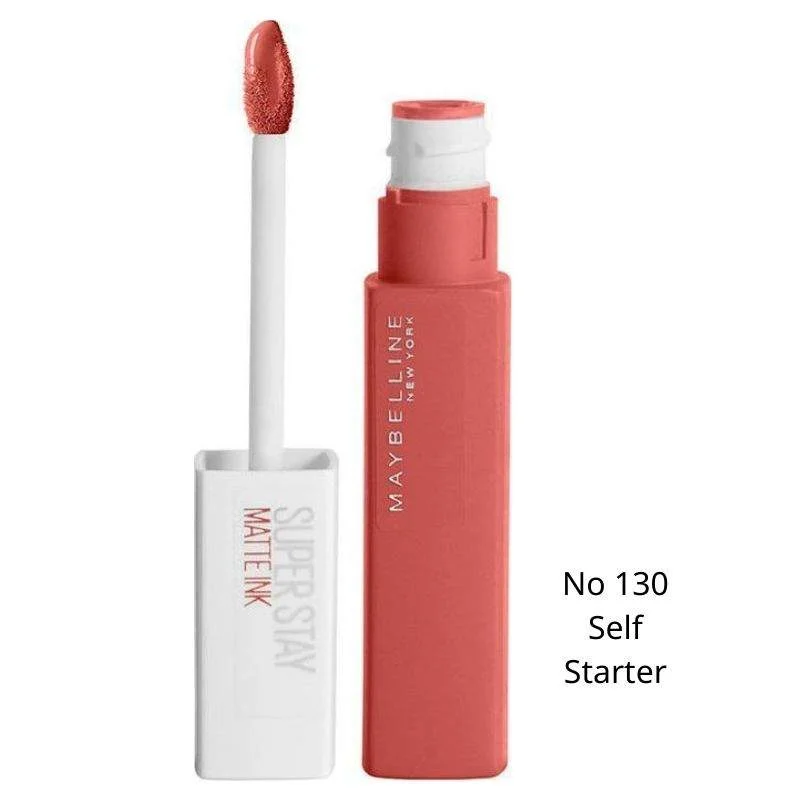 Φωτογραφία προϊόντος: Maybelline Superstay Matte Ink Liquid Lipstick Κραγιόν 5ml Νο 130 Self Starter