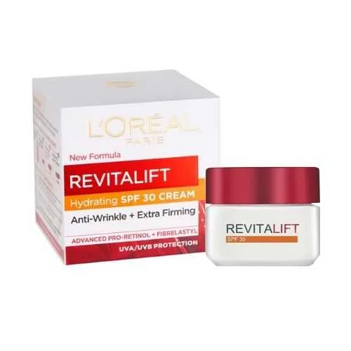 Φωτογραφία προϊόντος: L'Oreal Revitalift Ενυδατική Αντιρυτιδική Εξτρα Συσφικτική 50ml SFP 30