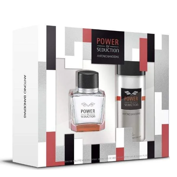 Φωτογραφία προϊόντος: Antonio Banderas Power of Seduction Men's Gift Set Άρωμα Eau de Toilette 50ml + Deo Spray 150ml