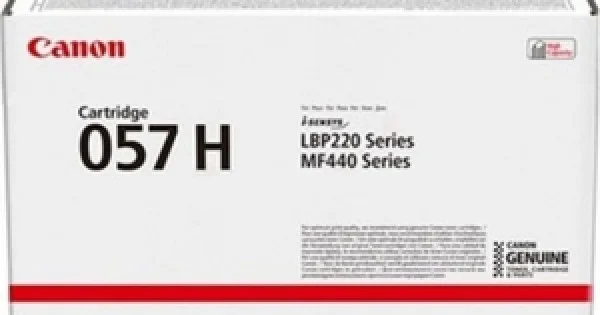 Φωτογραφία προϊόντος: TONER CANON 057H BLACK (3010C002) 10kpgs HC