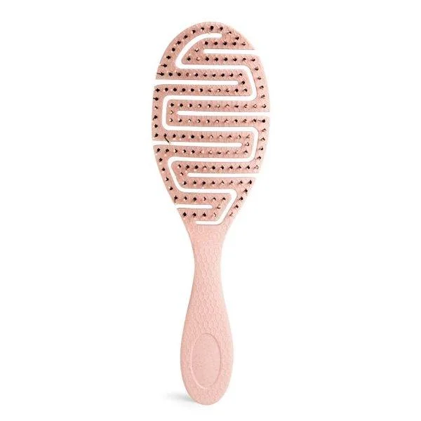 Φωτογραφία προϊόντος: IDC Eco Round Hair Brush Easy Detangling Βούρτσα Μαλλιών Εύκαμπτη 100% ανακυκλώσιμη 110gr Rouge
