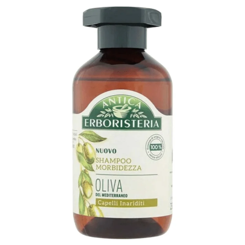 Φωτογραφία προϊόντος: Schwarzkopf Antica Erboristeria Natural Shampoo για ταλαιπωρημένα μαλλιά Λάδι Ελιάς 250ml