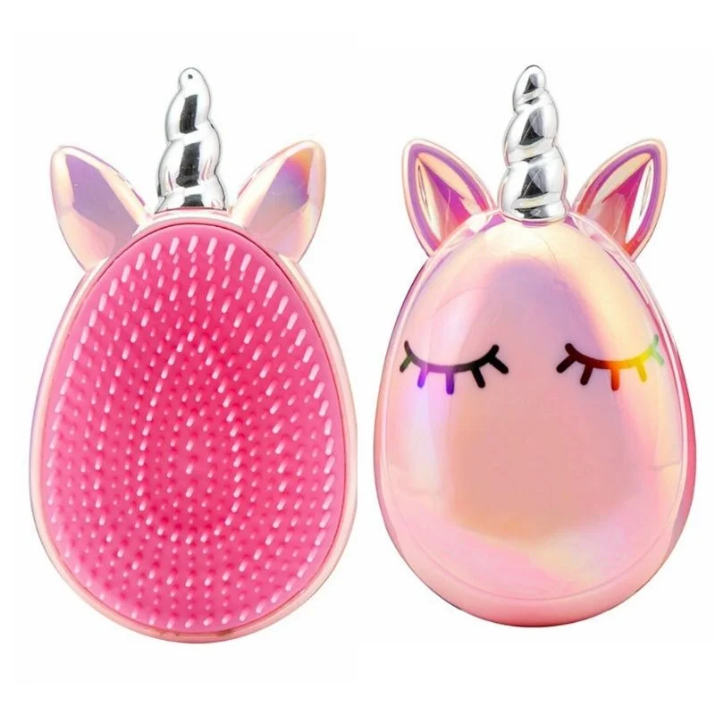 Φωτογραφία προϊόντος: Martinelia Sweet Unicorn Egg Brush Βούρτσα Μαλλιών Μονόκερος Holographic Pink 120gr