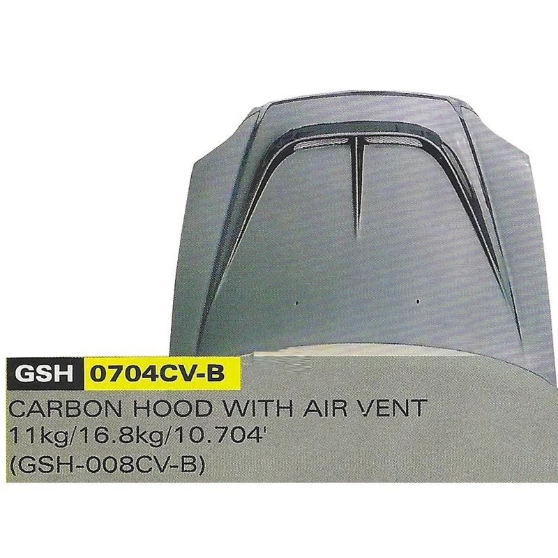 Φωτογραφία προϊόντος: ΚΑΠΩ CARBON ΜΕ ΑΕΡΑΓΩΓΟΥΣ HONDA CIVIC 1999-2000 4πορτο