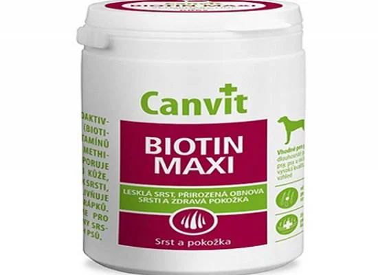 Φωτογραφία προϊόντος: Canvit Biotin Maxi άνω των 25kg 110 Δισκία 230gr