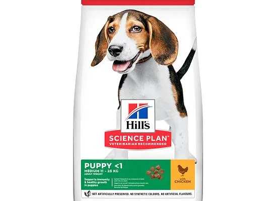 Φωτογραφία προϊόντος: Hills Science Plan Puppy Medium Chicken 14kg Μεσαίο 14kgr