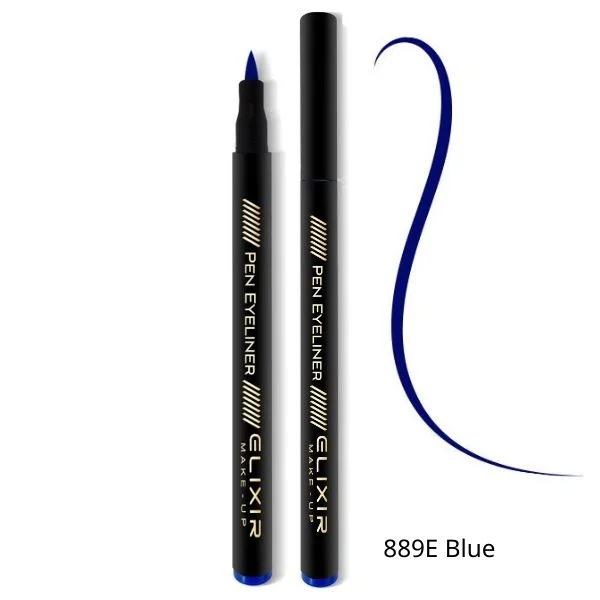 Φωτογραφία προϊόντος: Elixir Eyeliner Pen 889E Blue Μπλε 1ml