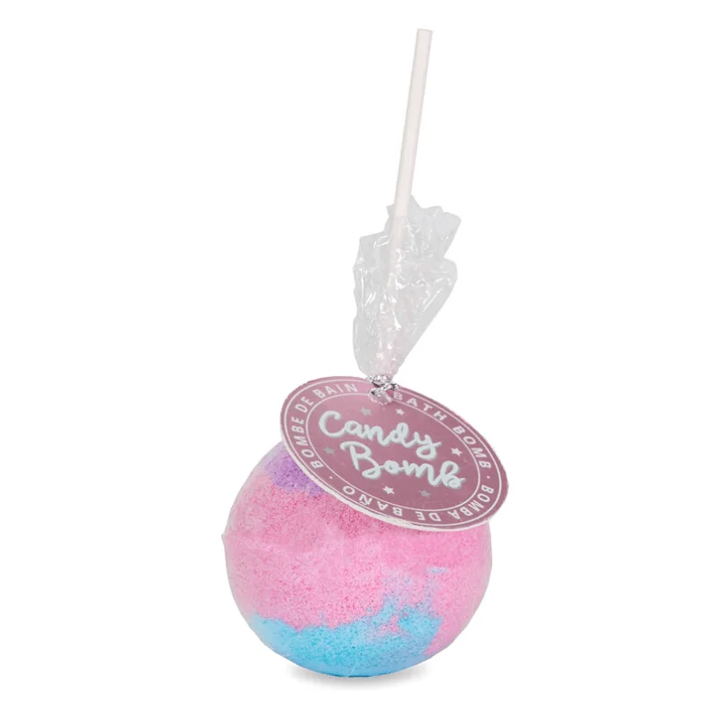 Φωτογραφία προϊόντος: Martinelia Starshine Candy Bath fizzer Blue Purple Aρωματική Μπάλα για το Μπάνιο Φράουλα 100gr