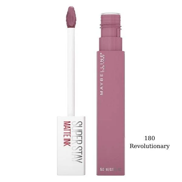 Φωτογραφία προϊόντος: Maybelline Superstay Matte Ink Liquid Lipstick Κραγιόν 5ml Νο 180 Revolutionary