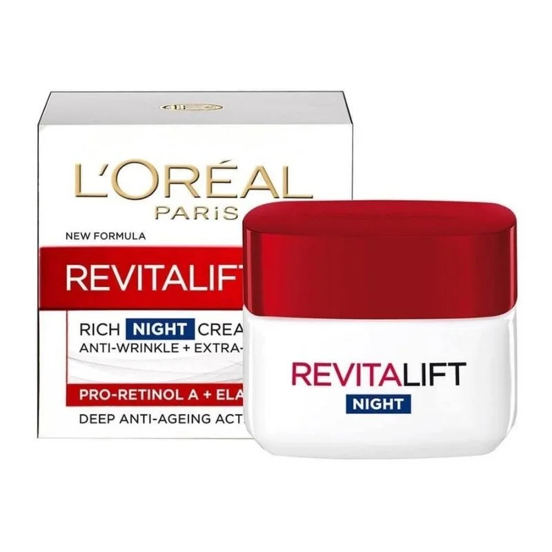 Φωτογραφία προϊόντος: L'Oreal Paris Revitalift Αντιρυτιδική Κρέμα Νύχτας 50ml