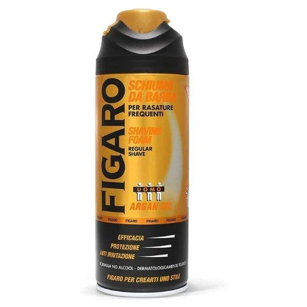 Φωτογραφία προϊόντος: Figaro αφρός ξυρίσματος Regular Shave με Argan Oil 400ml