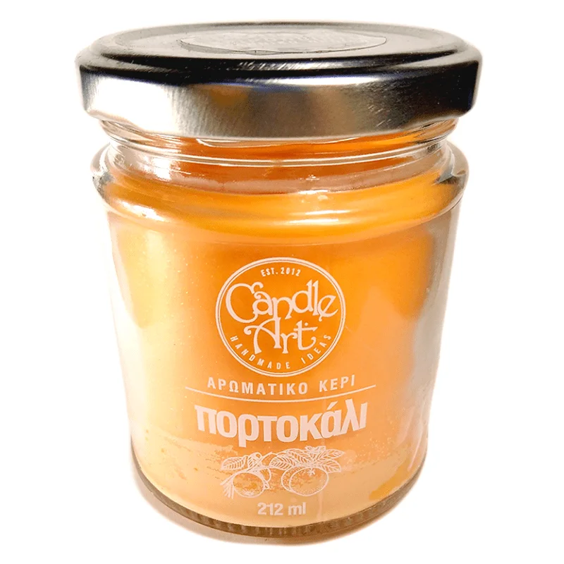 Φωτογραφία προϊόντος: Candle n' Art Φυτικό Αρωματικό Κερί Πορτοκάλι 212ml
