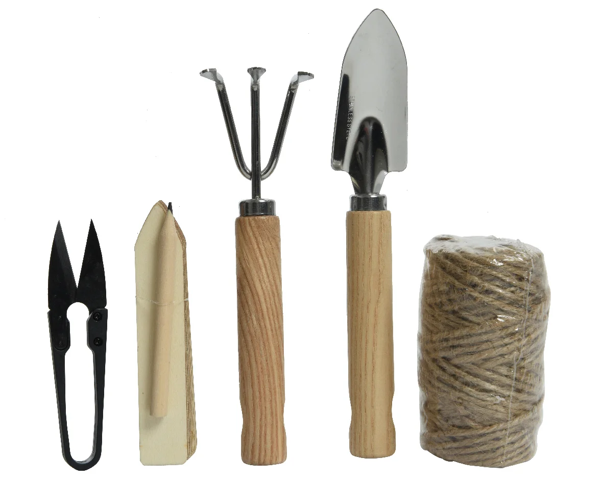Φωτογραφία προϊόντος: papachatzis spring Σετ 5pcs Κηπουρικής Garden Tool Μεταλλικό Natural
