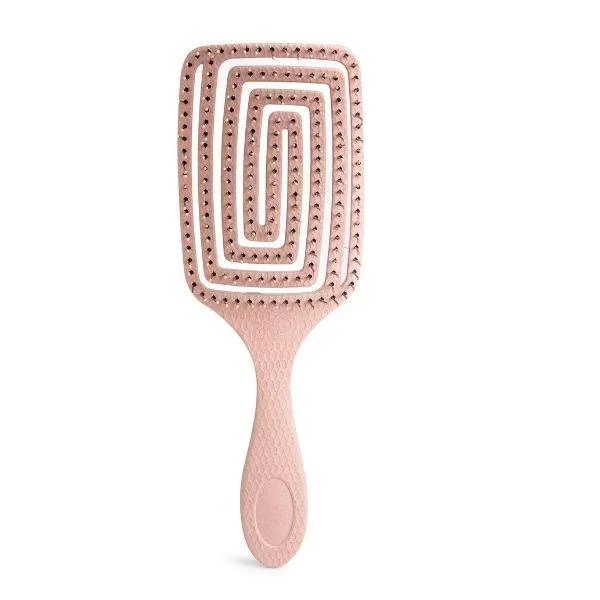 Φωτογραφία προϊόντος: IDC Eco Paddle Hair Brush Easy Detangling Βούρτσα Μαλλιών Εύκαμπτη 100% ανακυκλώσιμη 180gr Rouge