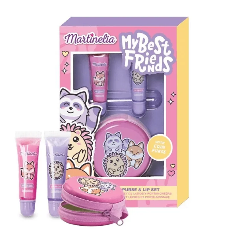 Φωτογραφία προϊόντος: Martinelia My Best Friends Purse + Lip Set Σετ Lipgloss 2* 6ml + Πορτοφολάκι