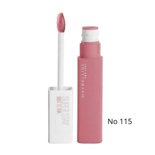 Φωτογραφία προϊόντος: Maybelline Superstay Matte Ink Liquid Lipstick Κραγιόν 5ml Νο 155 Savant