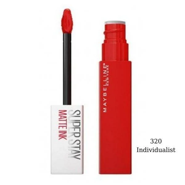 Φωτογραφία προϊόντος: Maybelline Superstay Matte Ink Liquid Lipstick Κραγιόν 5ml Νο 320 Individualist