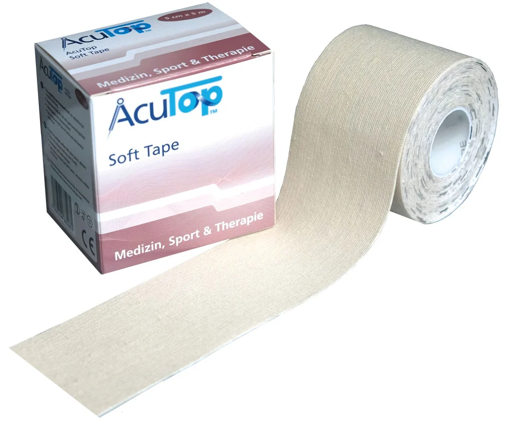 Φωτογραφία προϊόντος: Tape Κινησιοθεραπείας Acu Top Soft (Ρολό 5cm x 5m)