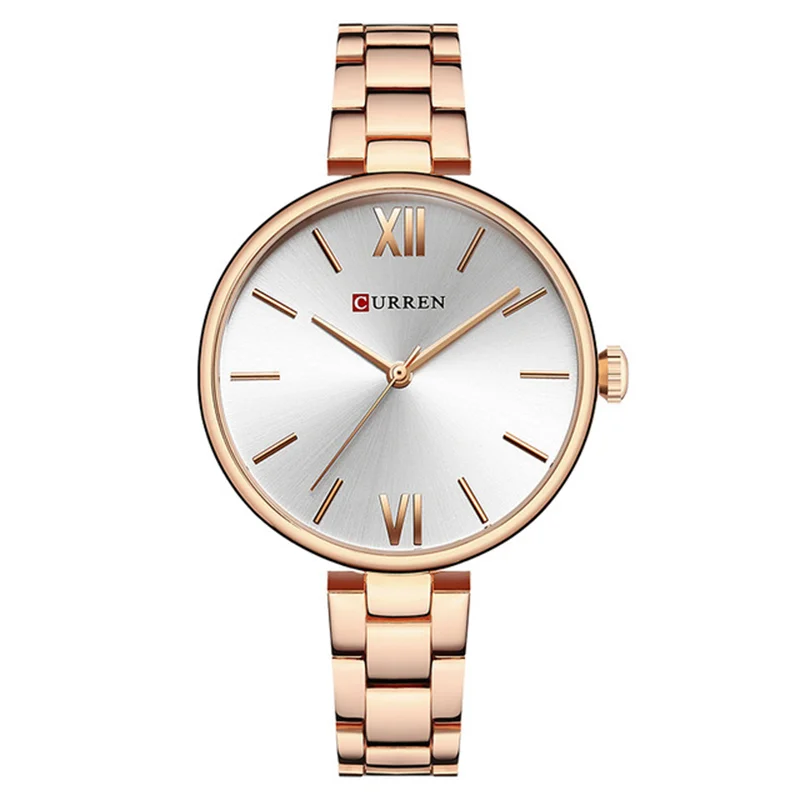 Φωτογραφία προϊόντος: Γυναικείο Ρολόι Curren 9017 Rose Gold - White