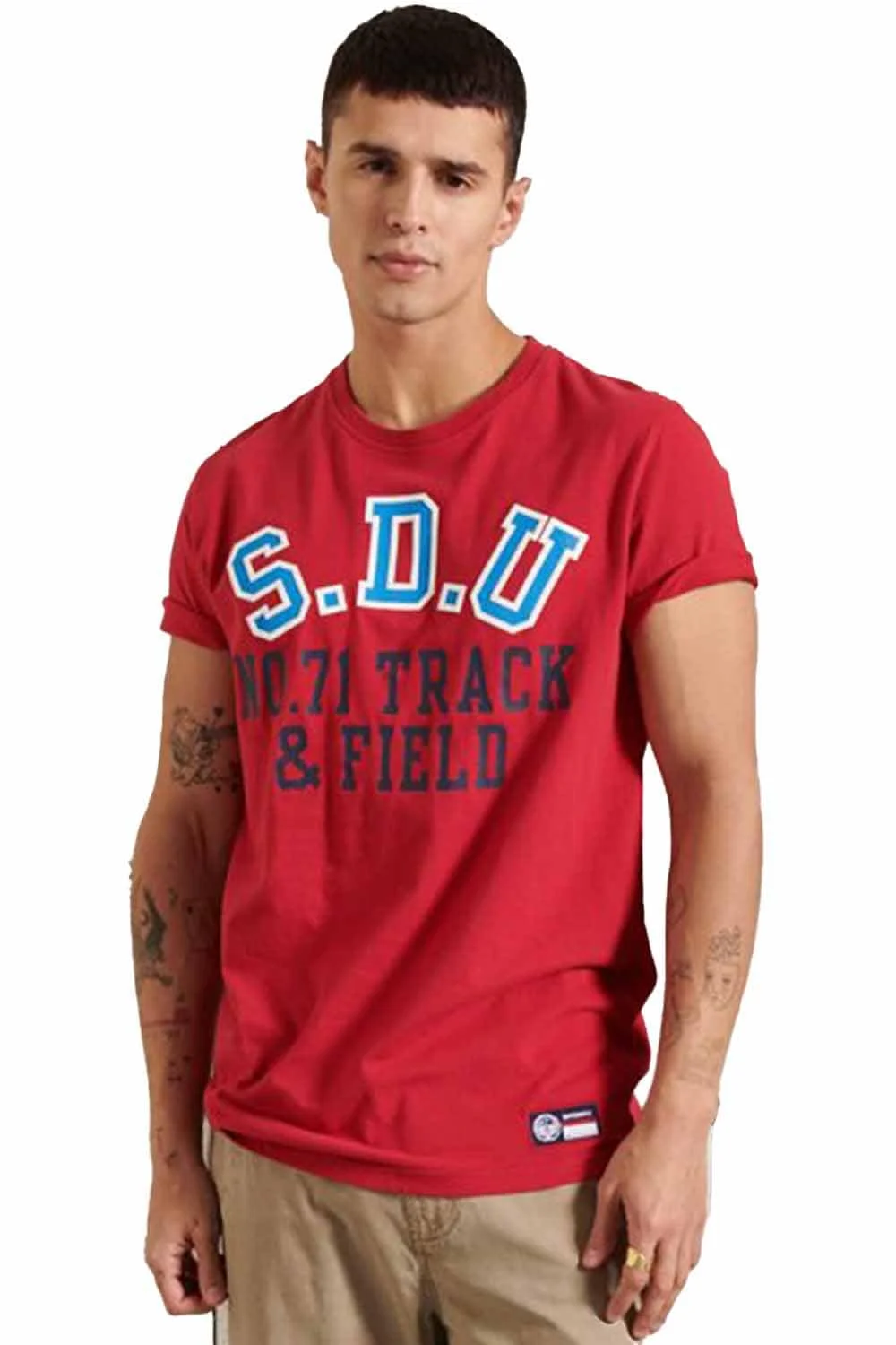 Φωτογραφία προϊόντος: Superdry Track +amp; Field Graphic M1010846A-XSJ Red