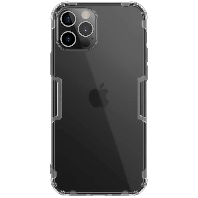 Φωτογραφία προϊόντος: Nillkin Nature Back Cover Σιλικόνης Γκρι (iPhone 12 / 12 Pro)