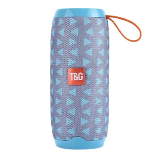 Φωτογραφία προϊόντος: Φορητό ηχείο T&G TG106 Bluetooth με ενσωματωμένο μικρόφωνο- Baby Blue