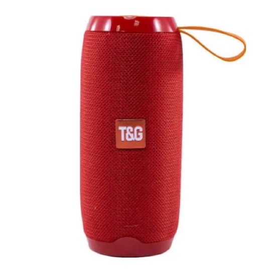 Φωτογραφία προϊόντος: Φορητό ηχείο T&G TG106 Bluetooth με ενσωματωμένο μικρόφωνο- Κόκκινο