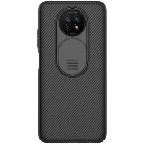 Φωτογραφία προϊόντος: Nillkin® CamShield Back Cover Σιλικόνης (Xiaomi Redmi Note 9T 5G) Μαύρο
