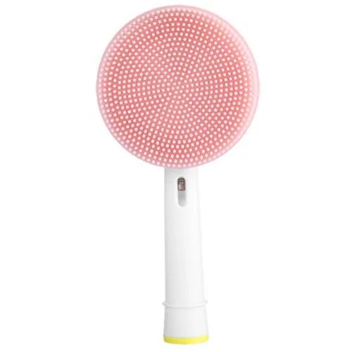 Φωτογραφία προϊόντος: Toocare GW007-P1 Facial Cleansing Brush Βούρτσα Σιλικόνης Καθαρισμού Προσώπου για ηλεκτρική οδοντόβουρτσα (Oral-B/Sonicare) - Ροζ
