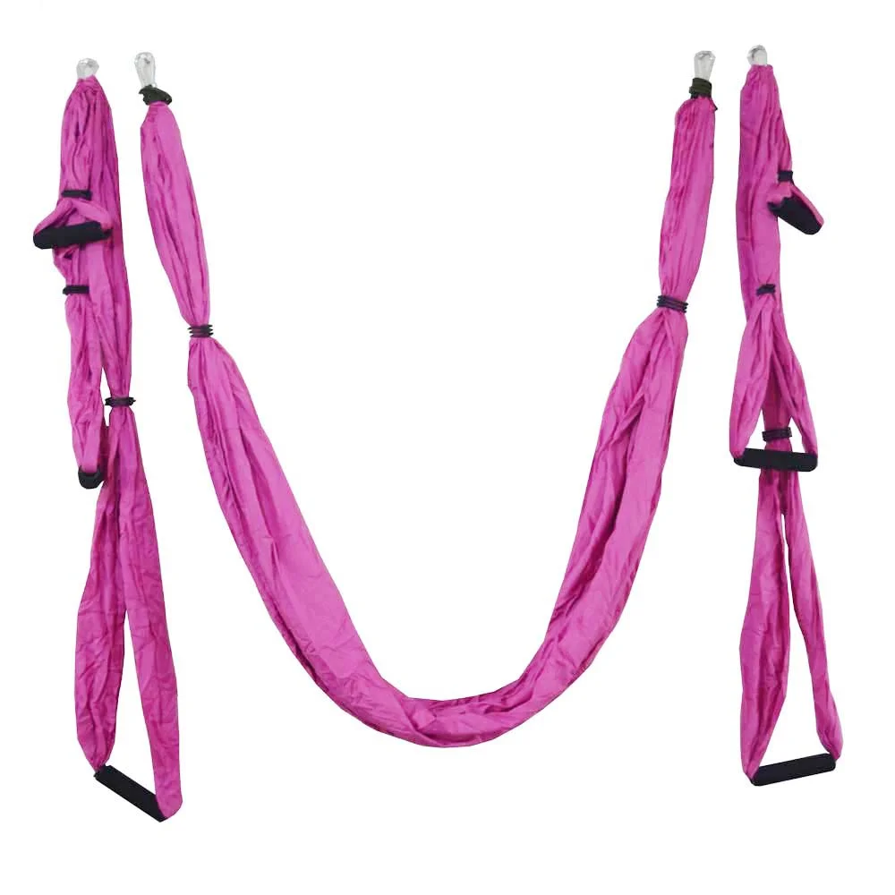 Φωτογραφία προϊόντος: Kepeak Aerial Swing Anti-Gravity Silk Αιώρα με λαβές Yoga και Pilates (Pink)