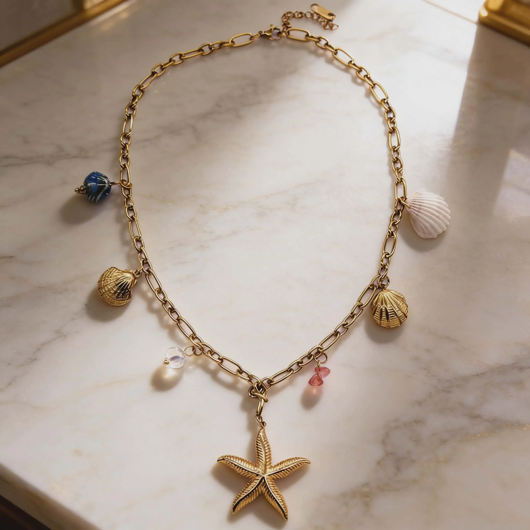 Φωτογραφία προϊόντος: LAVORE Golden Coast Charm Necklace