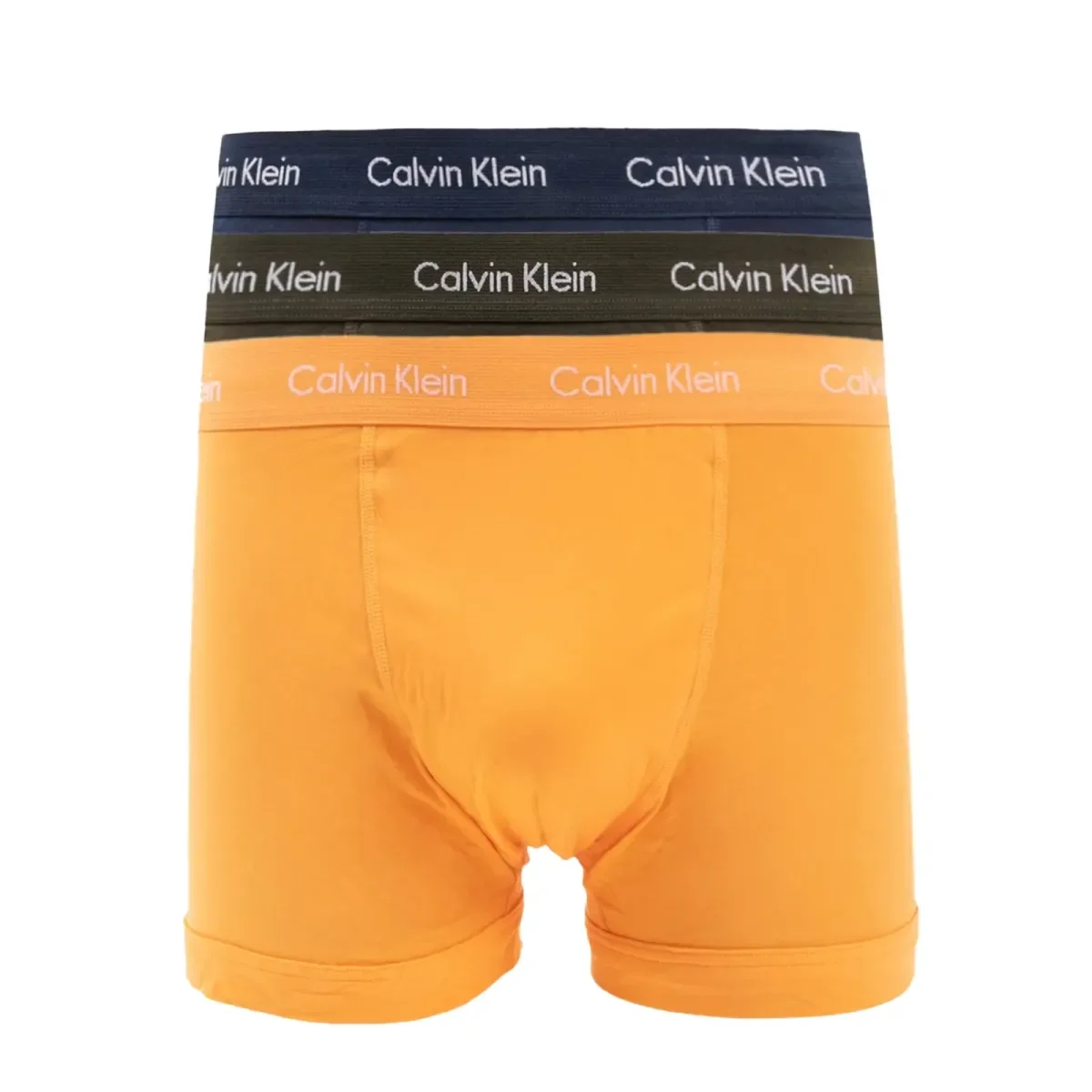 Φωτογραφία προϊόντος: Calvin Klein Ανδρικό Boxer Μακρύ - Τριπλό Πακέτο, Χρώμα Orange-Blue Shadow-Process Green
