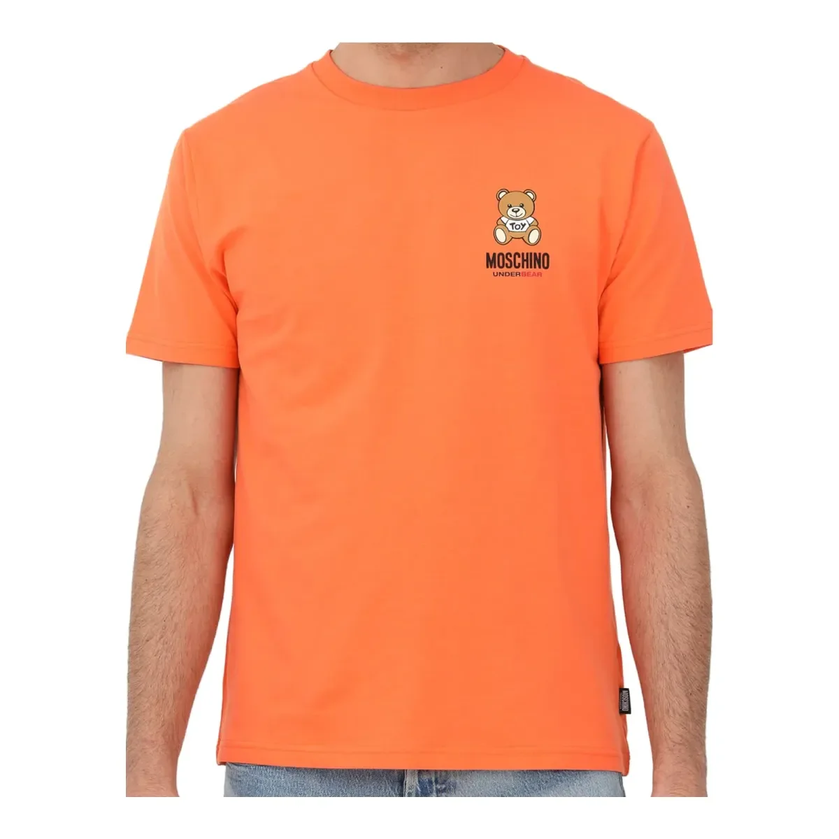 Φωτογραφία προϊόντος: Moschino Ανδρικό T-Shirt Teddy Logo, Χρώμα Πορτοκαλί