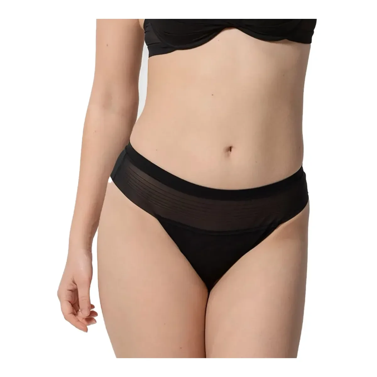 Φωτογραφία προϊόντος: Luna Γυναικείο String Lust Διαφάνεια, Χρώμα Μαύρο