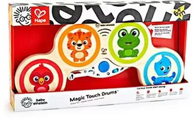 Φωτογραφία προϊόντος: Baby Einstein Hape Kids II Ξύλινα Magic Touch Mαγικά Τύμπανα Αφής