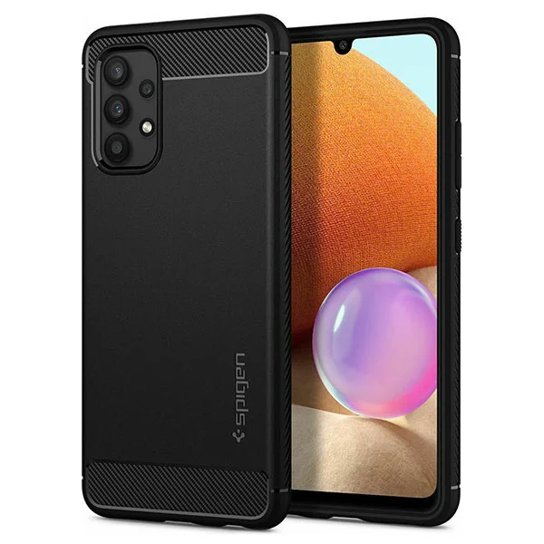 Φωτογραφία προϊόντος: Θήκη Spigen® Rugged Armor Black - Galaxy A72 (ACS02324)