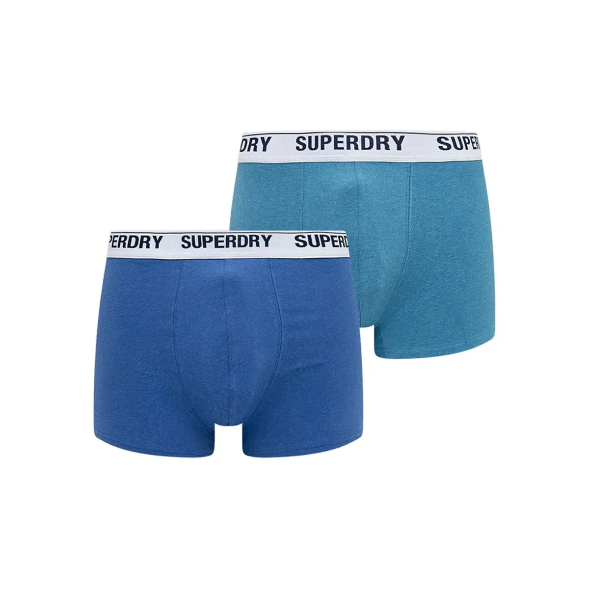 Φωτογραφία προϊόντος: Superdry Ανδρικό Boxer Μακρύ Organic Cotton - Διπλό Πακέτο, Χρώμα Mazarine-Electric