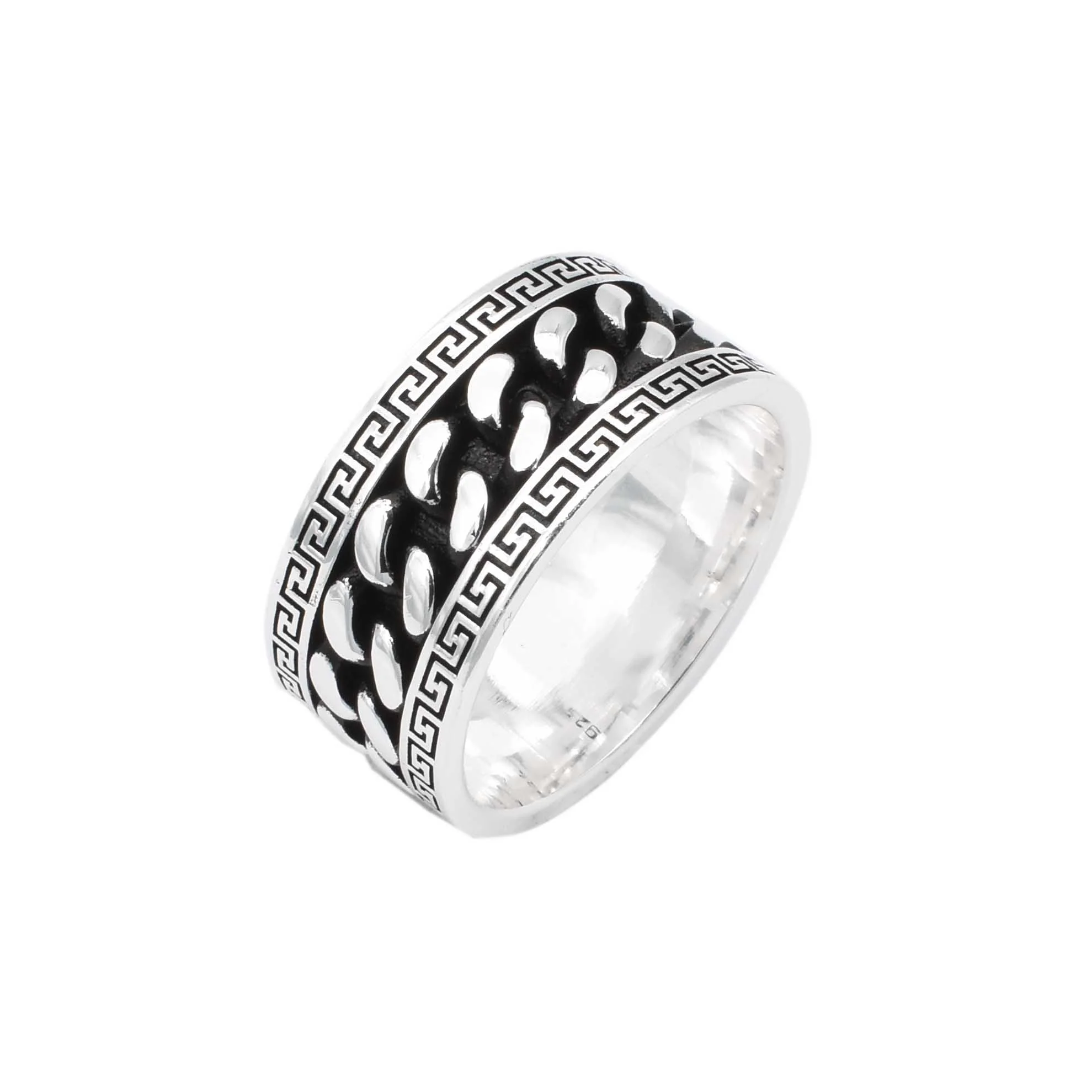 Φωτογραφία προϊόντος: GLS JEWELS Δαχτυλίδι Βεράκι Αντρικό Ασήμι 925