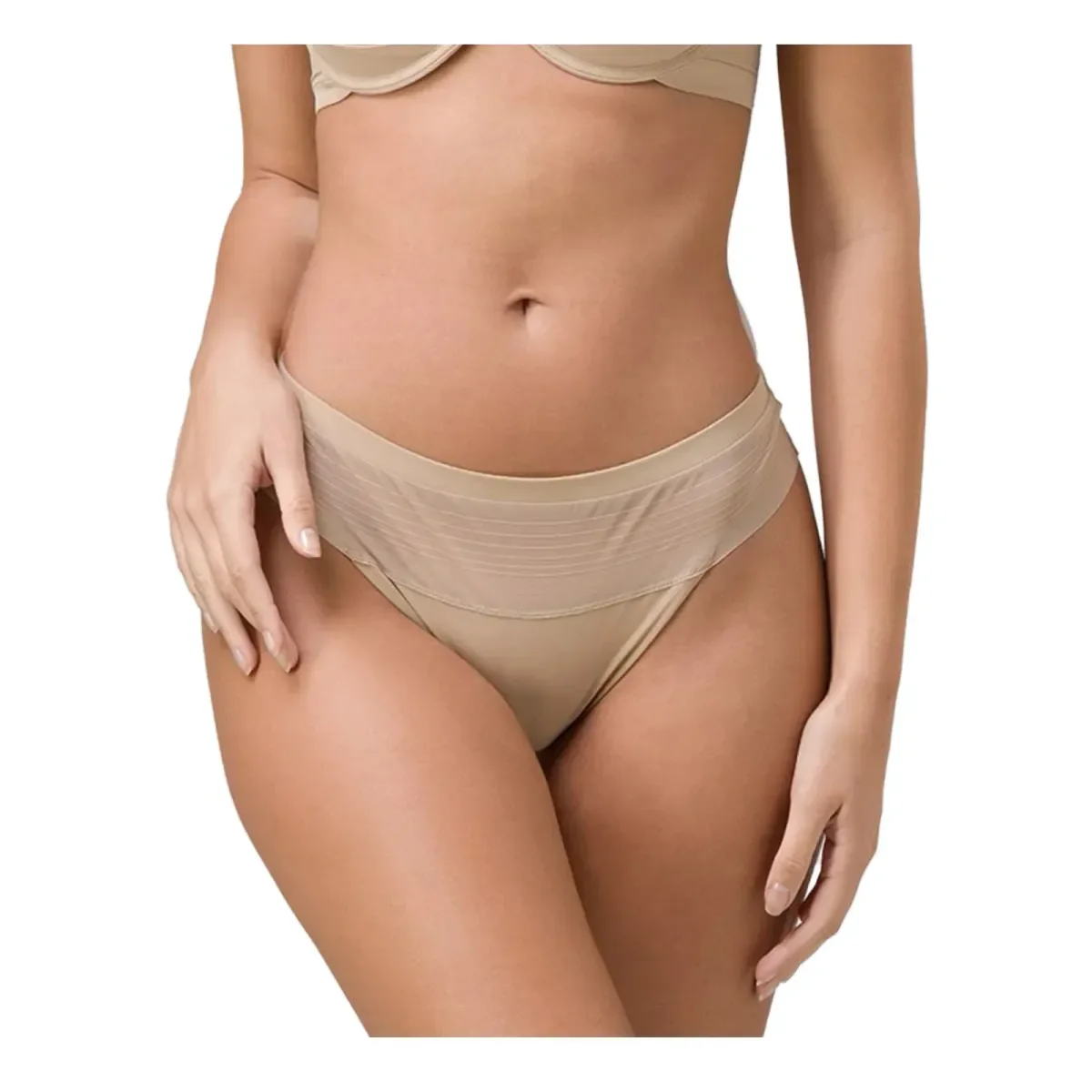 Φωτογραφία προϊόντος: Luna Γυναικείο String Lust Διαφάνεια, Χρώμα Μπεζ