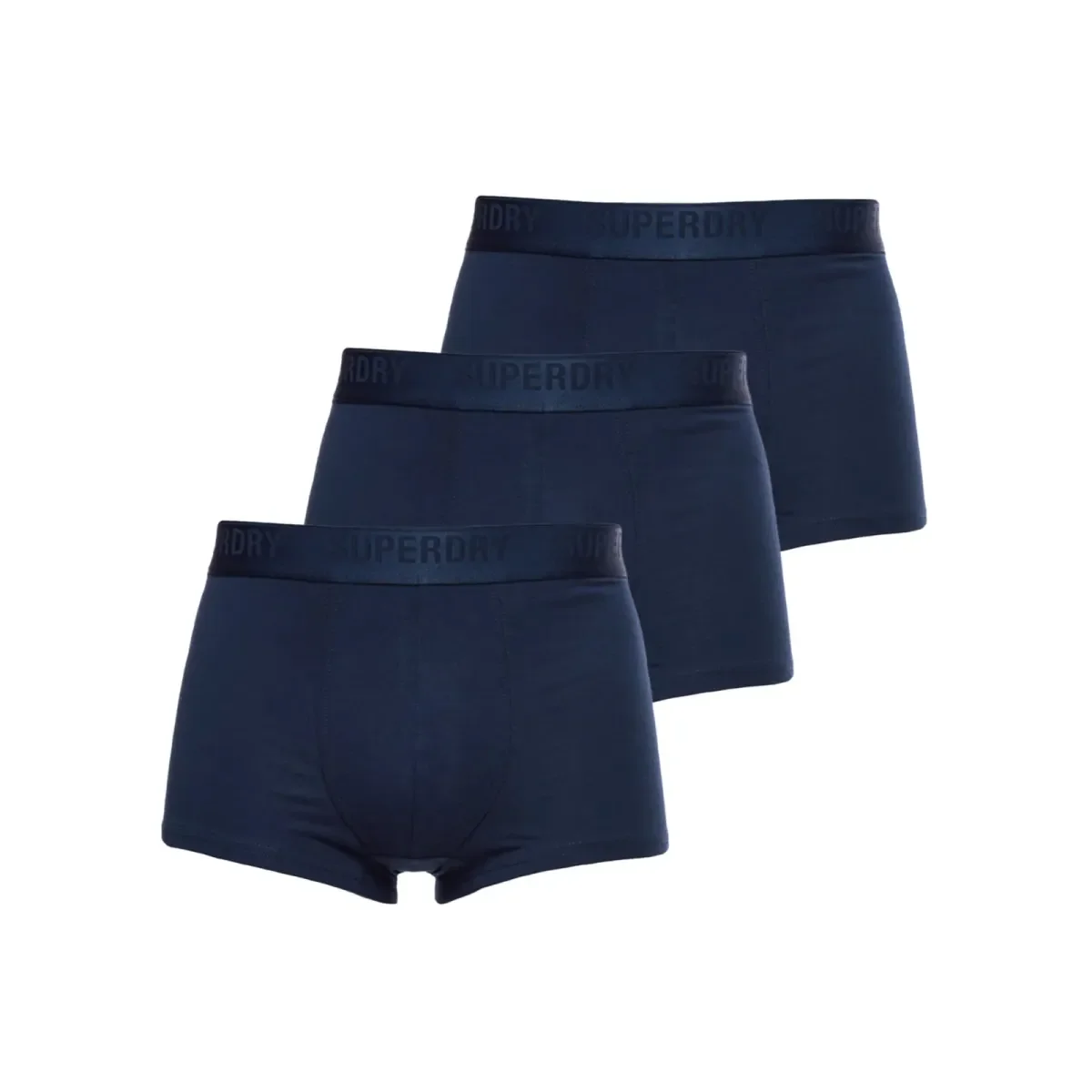 Φωτογραφία προϊόντος: Superdry Ανδρικό Boxer Trunk Organic Cotton - Τριπλό Πακέτο, Χρώμα Richest Navy