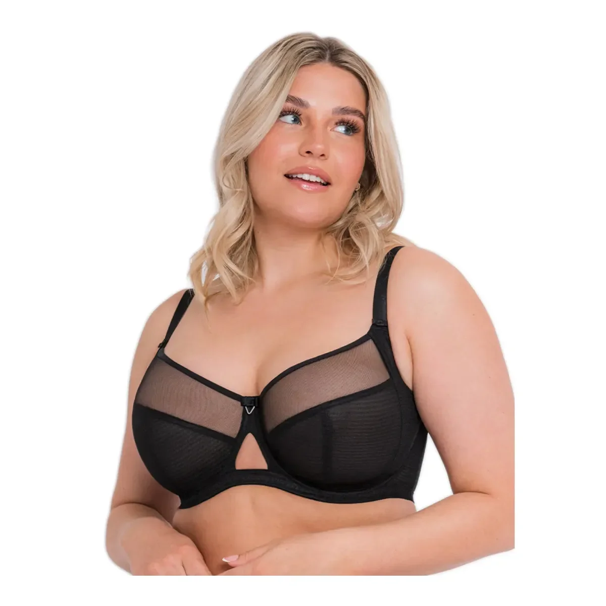 Φωτογραφία προϊόντος: Curvy Kate Γυναικείο Σουτιέν Μεγάλα Μεγέθη Victory Balcony, Χρώμα Μαύρο