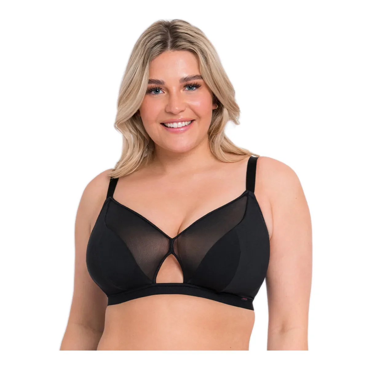 Φωτογραφία προϊόντος: Curvy Kate Γυναικείο Σουτιέν Μεγάλα Μεγέθη Get Up & Chill Bralette, Χρώμα Μαύρο