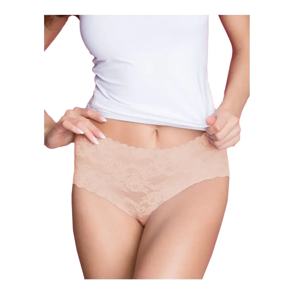 Φωτογραφία προϊόντος: Julimex Γυναικείο Slip Bellie Maxi, Χρώμα Μπεζ