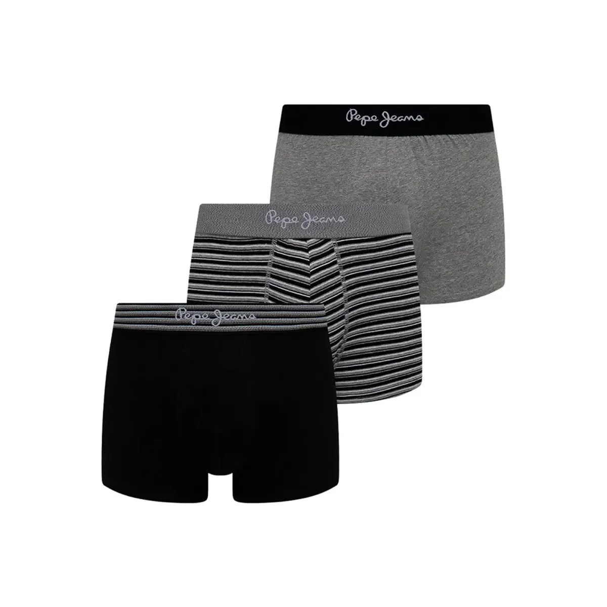 Φωτογραφία προϊόντος: Pepe Jeans Ανδρικό Boxer Rankin Trunk - Τριπλό Πακέτο, Χρώμα Multi