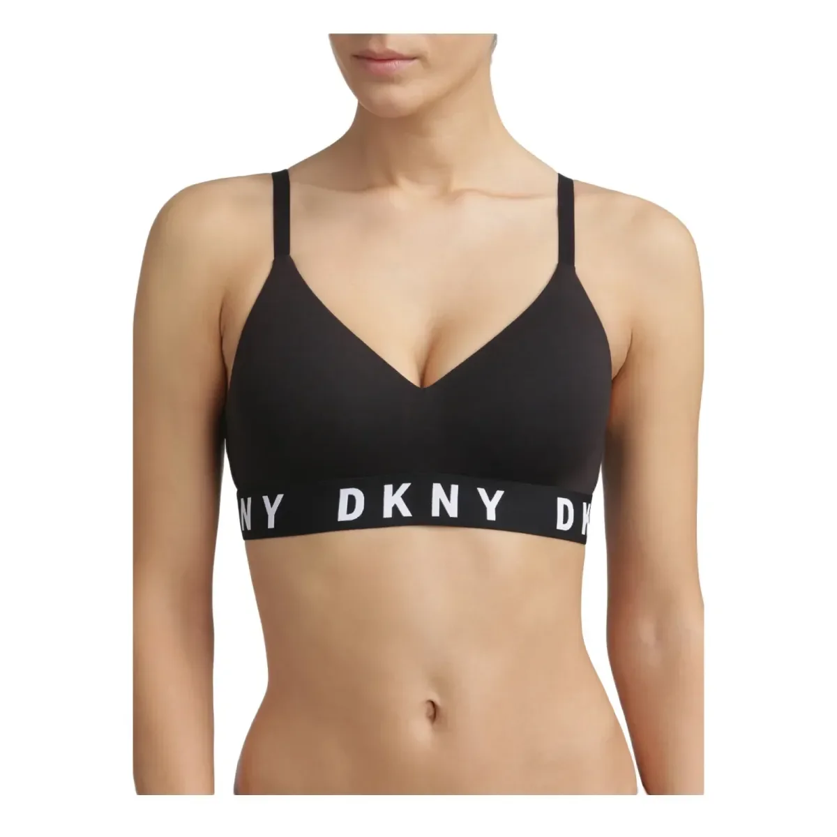 Φωτογραφία προϊόντος: DKNY Γυναικείο Μπουστάκι Push-Up Cozy Boyfriend, Χρώμα Μαύρο