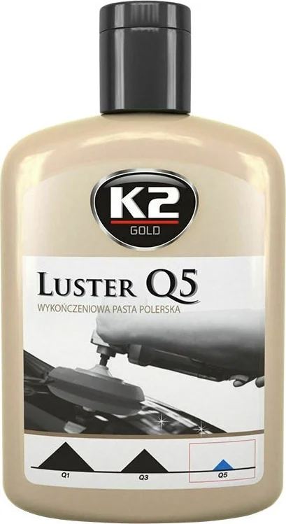 Φωτογραφία προϊόντος: K2 L5200 Κρέμα γυαλίσματος βαφής αυτοκινήτου και απομάκρυνσης γρατσουνιών LUSTER Q5 200gr