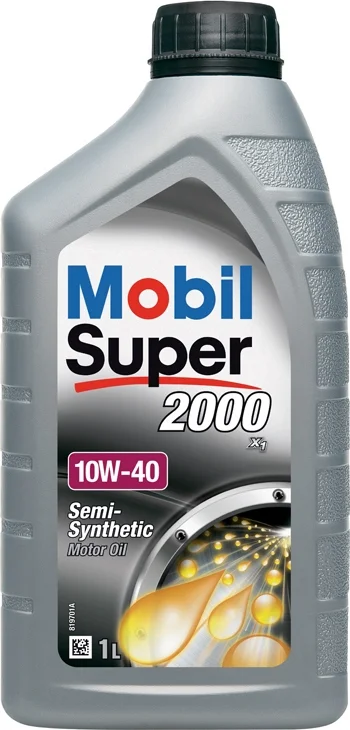 Φωτογραφία προϊόντος: Λαδι μηχανης Semi-Synthetic Mobil Super 2000 X1 10W-40 1lt