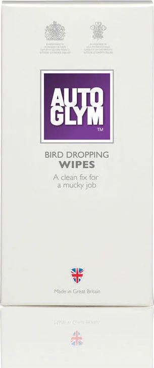 Φωτογραφία προϊόντος: Autoglym Bird Dropping Wipes - Πανάκια Καθαρισμού Για Κουτσουλιές (10 Φακελάκια) BDWIPE10
